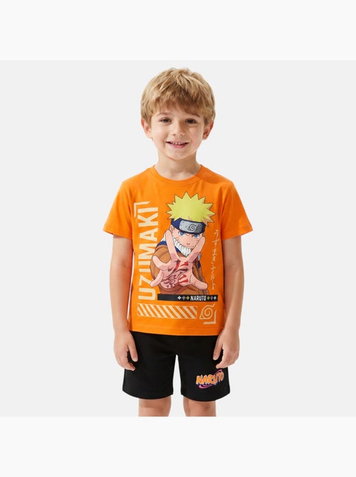 Naruto - Ensemble t-shirt et short garçon imprimé - Kiabi Naruto - Ensemble t-shirt et short garçon imprimé - Kiabi