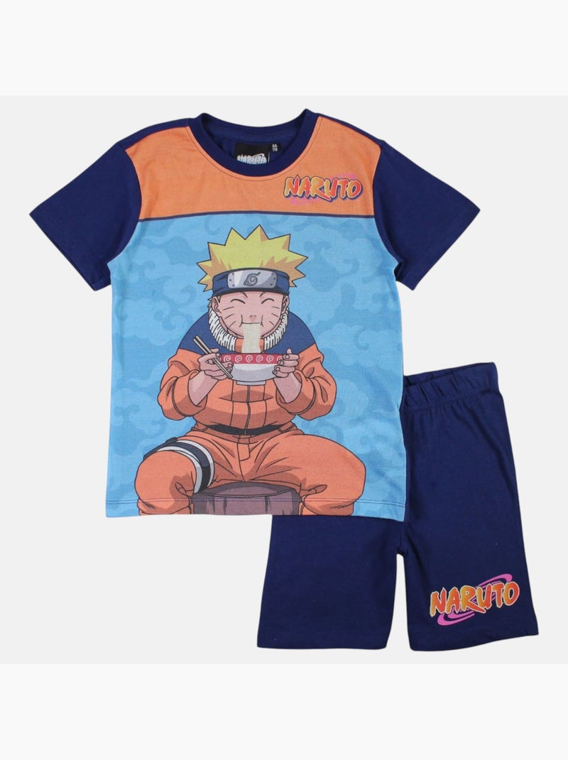Naruto - ensemble t-shirt et short imprimés Bleu marine - Kiabi