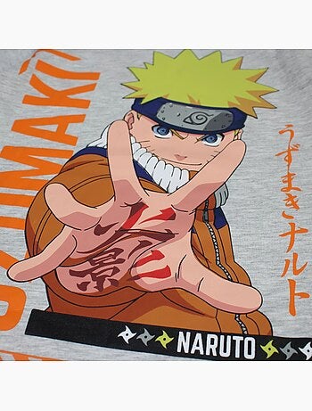 Naruto - ensemble t-shirt et short imprimés