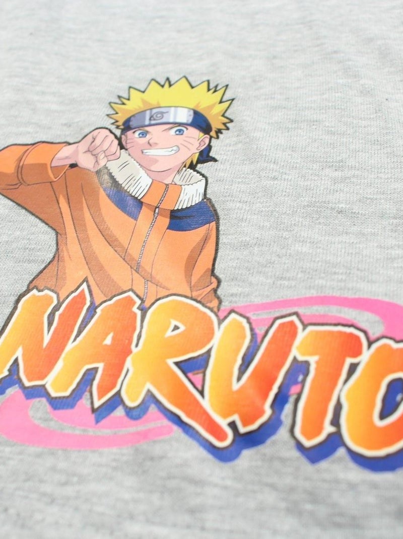Naruto - Ensemble t-shirt et Short Naruto Gris - Kiabi