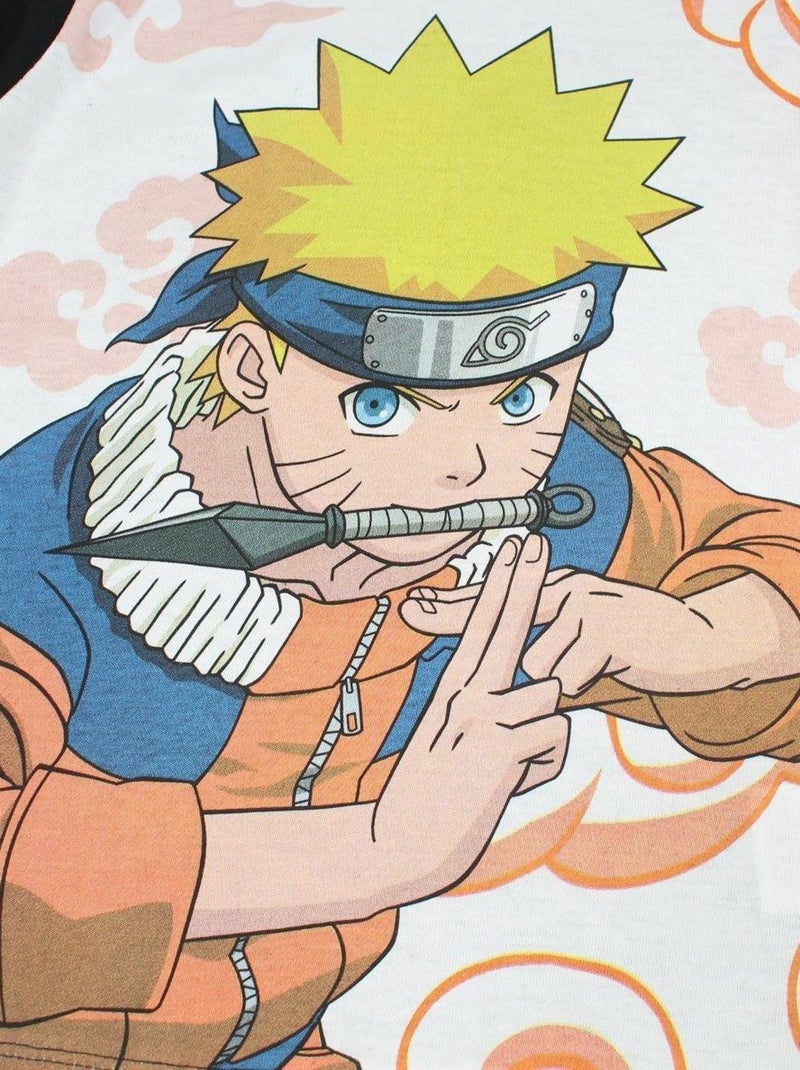 Naruto - Ensemble T-shirt et Short Naruto Noir - Kiabi