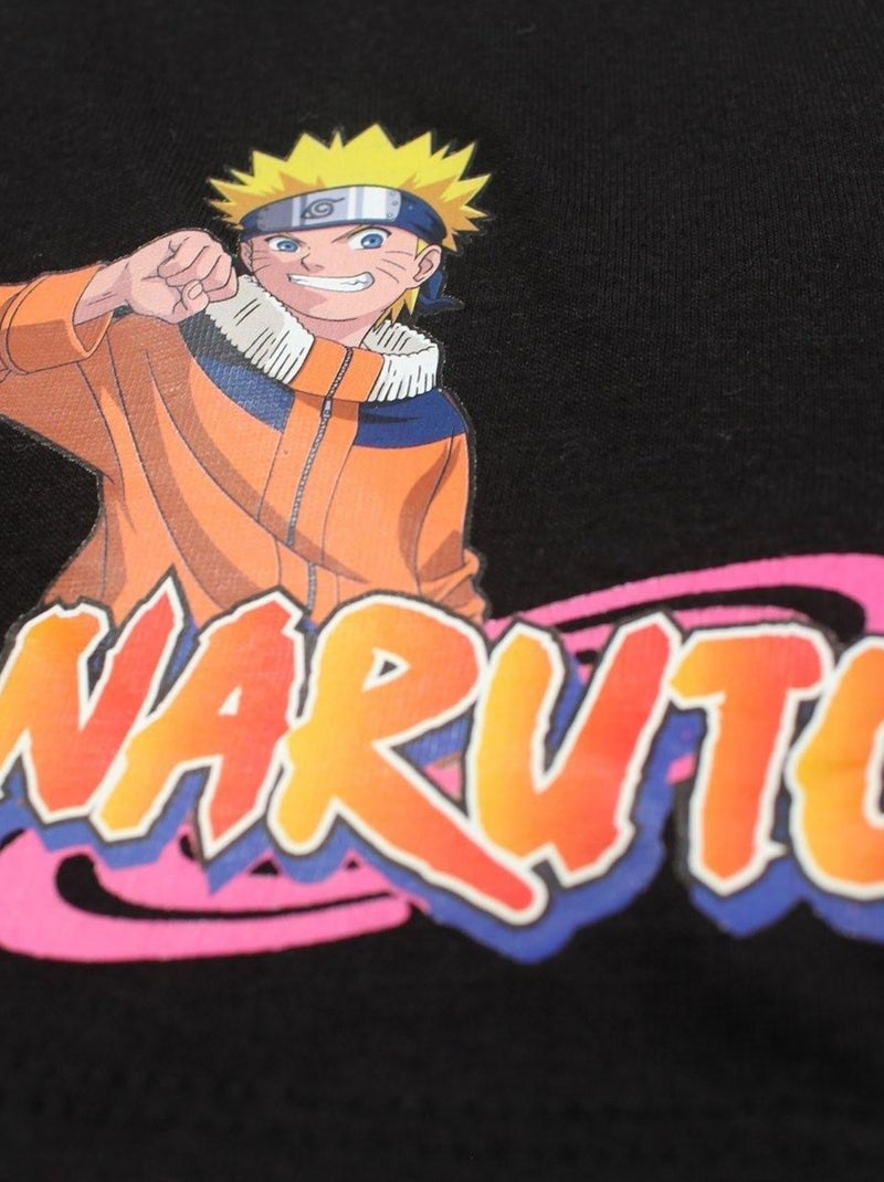 Naruto - Ensemble T-shirt et Short Naruto Noir - Kiabi