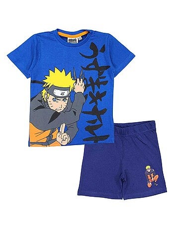 Naruto - Ensemble ​​T-shirt short garçon Imprimé Naruto