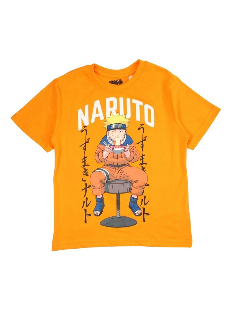 Naruto - Ensemble ​​T-shirt short Imprimé Naruto Orange - Kiabi