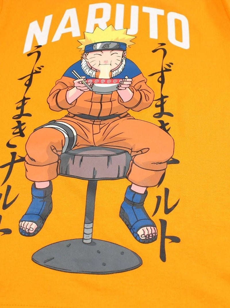 Naruto - Ensemble ​​T-shirt short Imprimé Naruto Orange - Kiabi