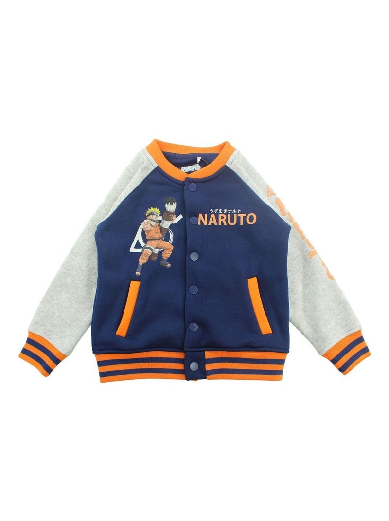 Naruto - Ensemble Veste et pantalon de jogging Naruto Gris - Kiabi