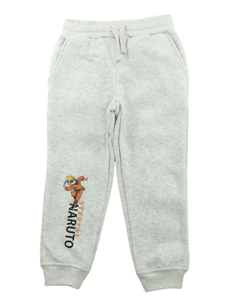 Naruto - Ensemble Veste et pantalon de jogging Naruto Gris - Kiabi