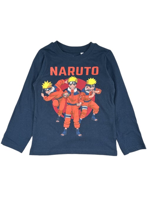 Naruto - pyjama imprimé manches longues, col rond - Kiabi