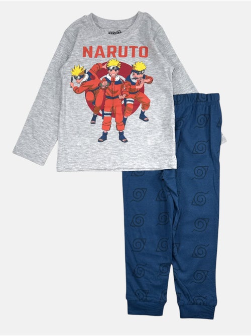 Naruto - pyjama imprimé manches longues, col rond - Kiabi