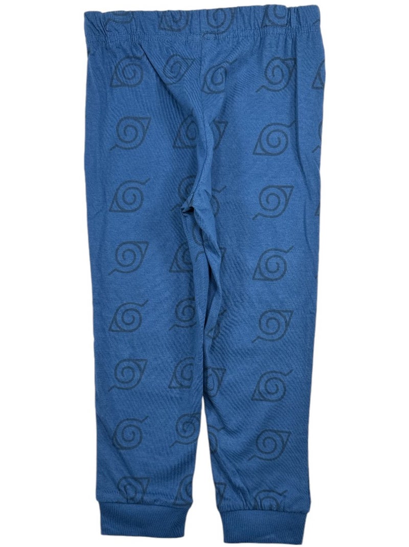 Naruto - pyjama imprimé manches longues, col rond Gris - Kiabi
