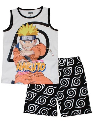 Naruto - T-shirt imprimé Naruto en coton