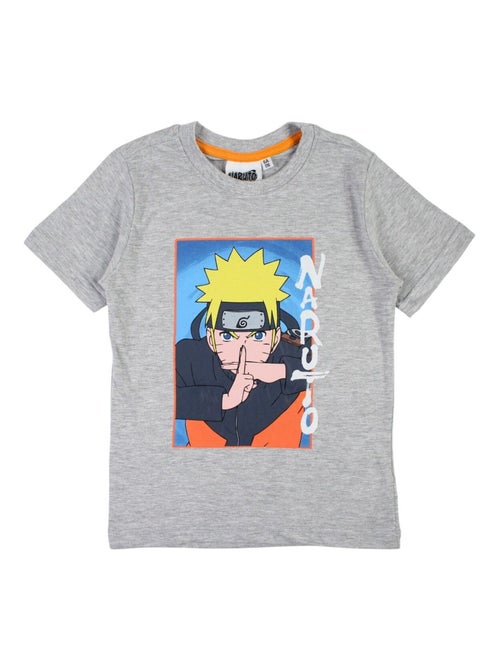 Naruto - T-shirt imprimé Naruto en coton - Kiabi