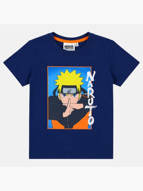 Naruto - t-shirt manches courtes imprimé, coupe droite et col rond - Kiabi