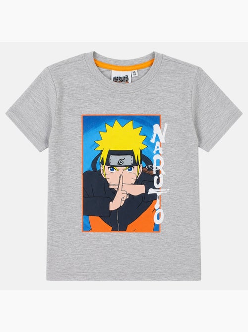 Naruto - t-shirt manches courtes imprimé, coupe droite et col rond - Kiabi