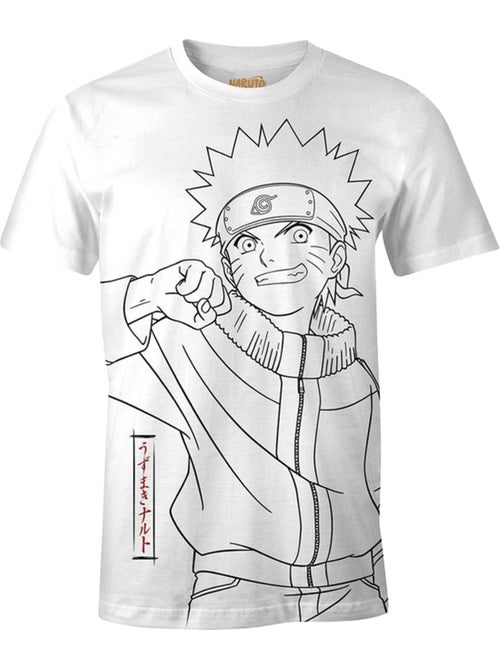 Naruto - T-shirt motif/style japonais (Naruto) - Kiabi