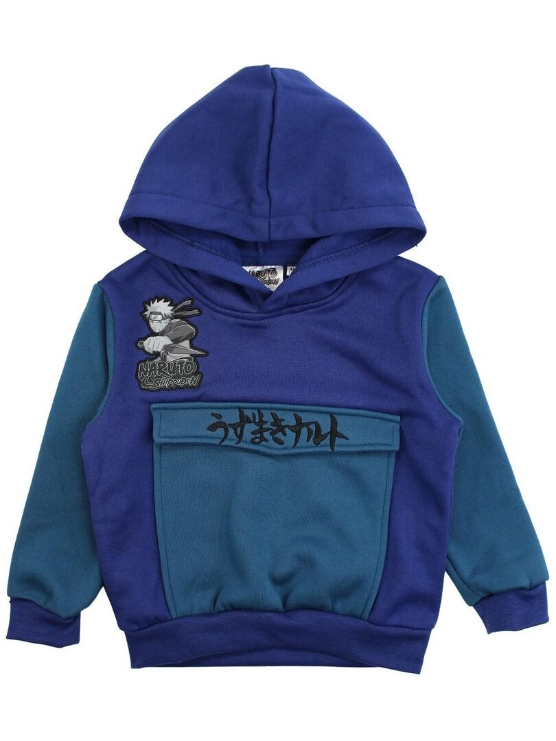 Naruto - T-shirt imprimé Naruto en coton - Bleu marine - Garçon - 11.90