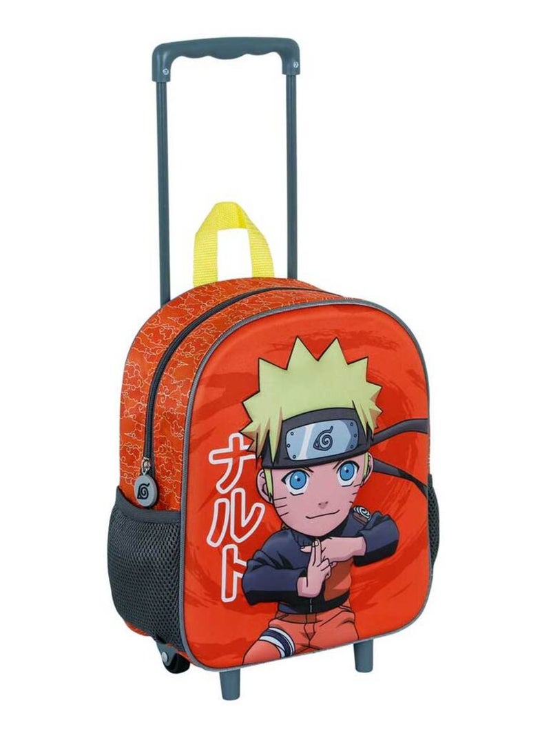 Naruto Chikara Sac à dos 3D à Roulettes Petit, Multicolore Multicolore - Kiabi