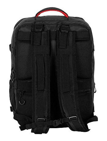 Naruto Clouds Grand Sac à Dos de Voyage Mercury 47x23x33cm, Noir