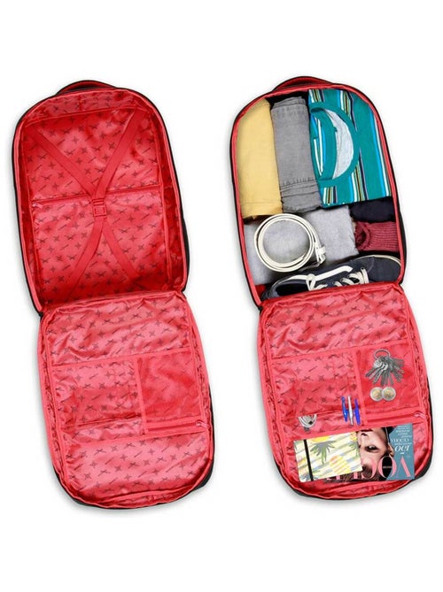 Naruto Clouds Sac à dos Mercury Voyage Cabine Avion 40x20x25cm, Noir - Kiabi