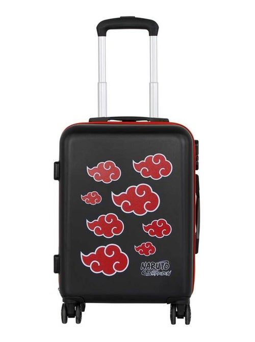 Naruto Clouds Valise Cabine ABS 4 Roues, Noir - Kiabi
