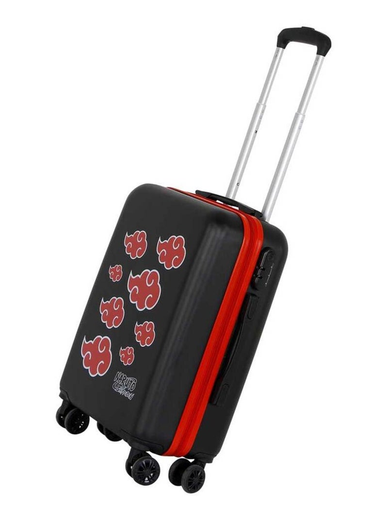 Naruto Clouds Valise Cabine ABS 4 Roues, Noir Noir - Kiabi
