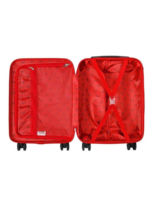 Naruto Clouds Valise Cabine ABS 4 Roues, Noir - Kiabi