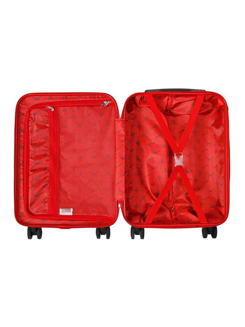 Naruto Clouds Valise Cabine ABS 4 Roues, Noir Noir - Kiabi