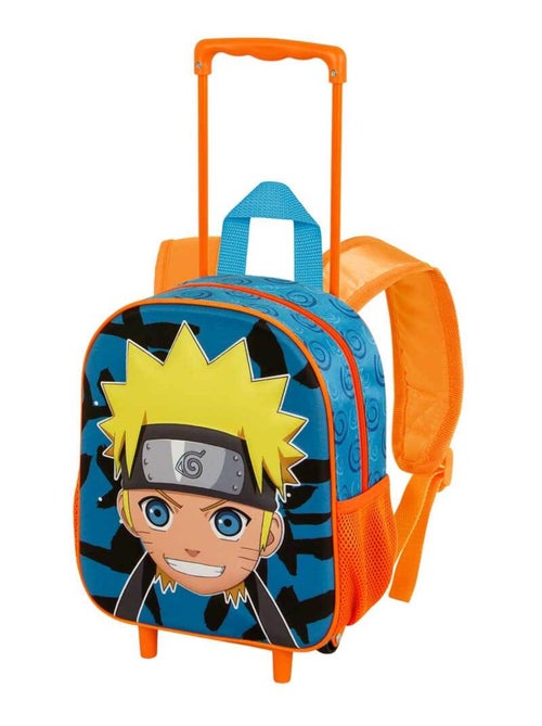 Naruto Happy Sac à dos 3D à Roulettes Petit, Bleu - Kiabi