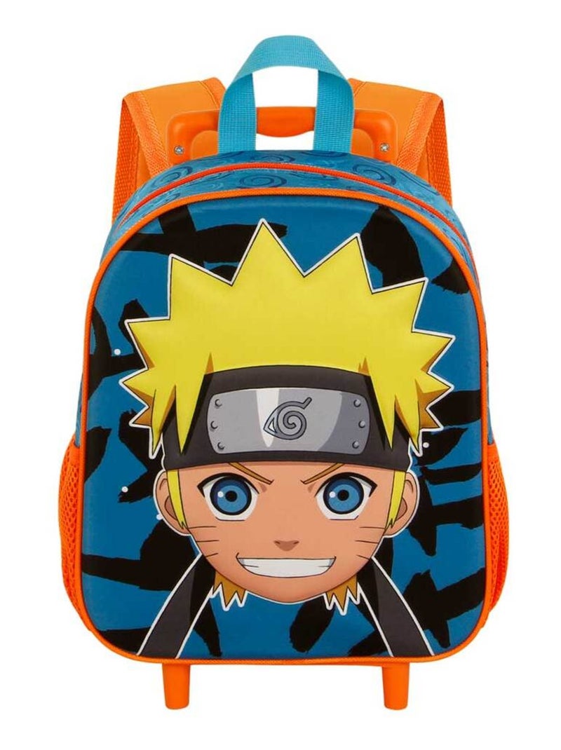 Naruto Happy Sac à dos 3D à Roulettes Petit, Bleu Bleu - Kiabi