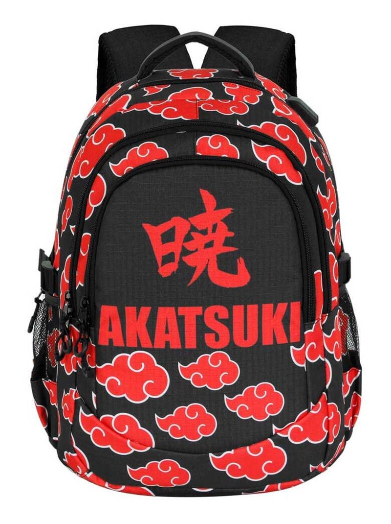 Naruto Kanji Sac à dos Running PLUS, Noir Noir - Kiabi