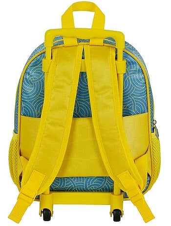 Naruto Peace Sac à dos 3D à Roulettes Petit, Multicolore