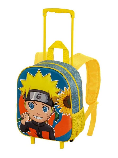 Naruto Peace Sac à dos 3D à Roulettes Petit, Multicolore - Kiabi
