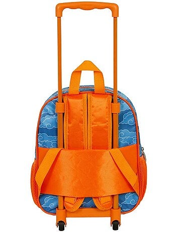 Naruto Ramen Sac à dos 3D à Roulettes Petit, Bleu