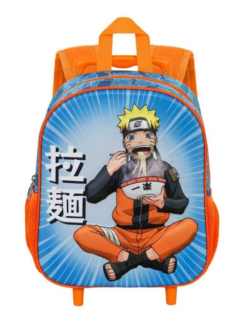 Naruto Ramen Sac à dos 3D à Roulettes Petit, Bleu - Kiabi