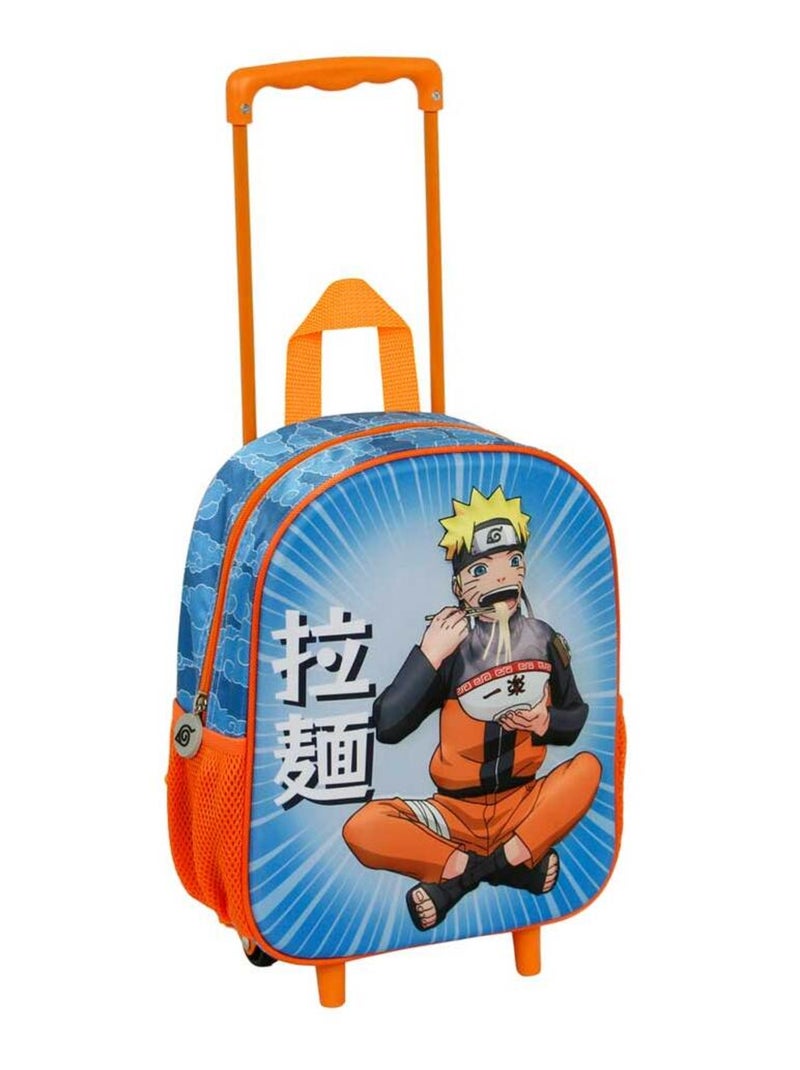 Naruto Ramen Sac à dos 3D à Roulettes Petit, Bleu Bleu - Kiabi