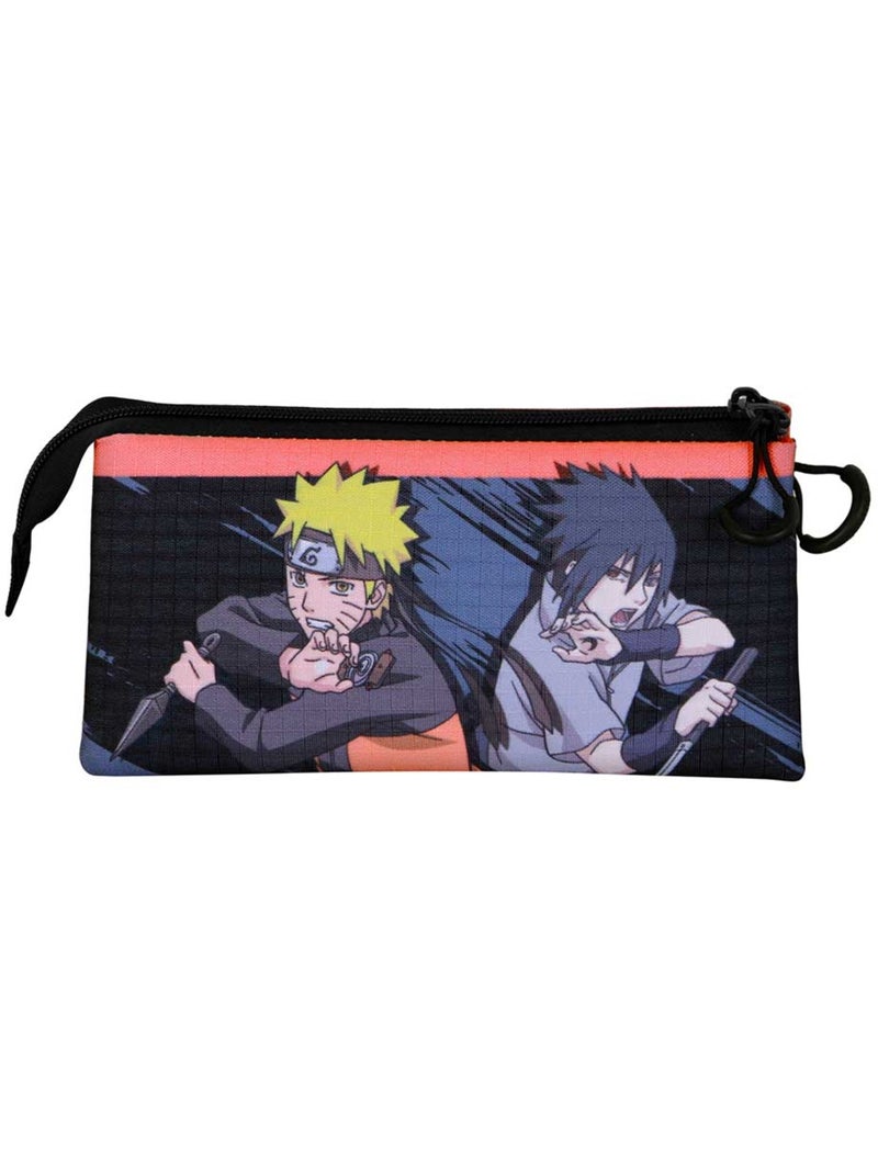 Naruto Shadow Trousse Triple, Noir Noir - Kiabi