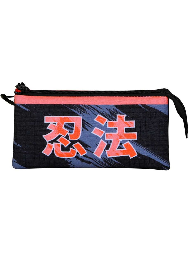 Naruto Shadow Trousse Triple, Noir Noir - Kiabi