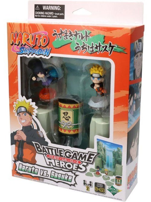 Naruto shippuden naruto vs sasuke - jeu de duel - epoch games - combat - 2 figurines - Kiabi