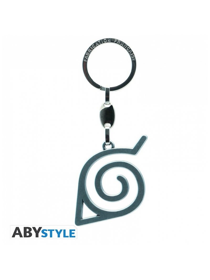 Naruto Shippuden Porte cles 3D Konoha Bleu - Kiabi
