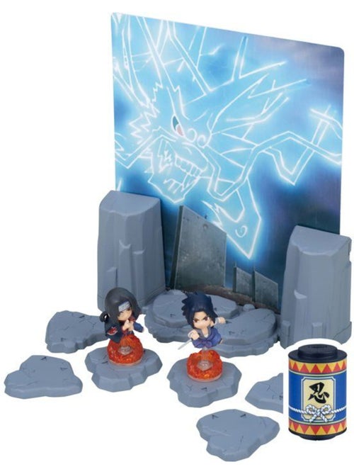 Naruto shippuden sasuke vs itachi - jeu de duel - epoch games - combat - 2 figurines - Kiabi