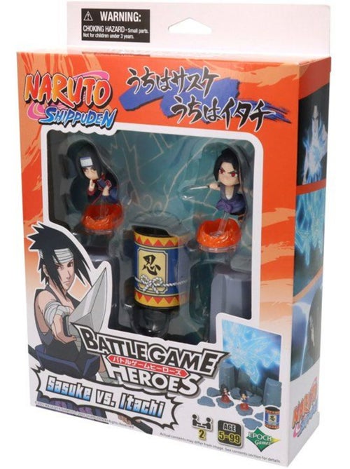 Naruto shippuden sasuke vs itachi - jeu de duel - epoch games - combat - 2 figurines - Kiabi