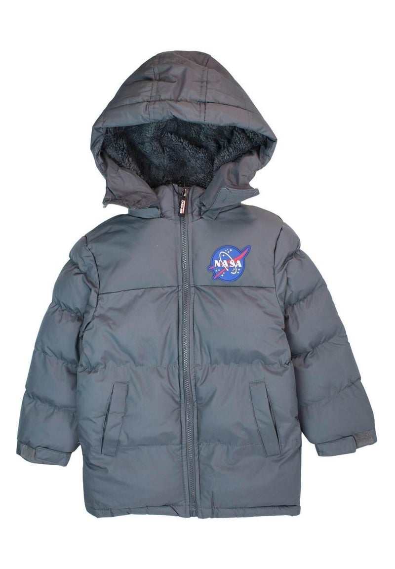 Nasa - Doudoune homme imprimé logo Gris - Kiabi