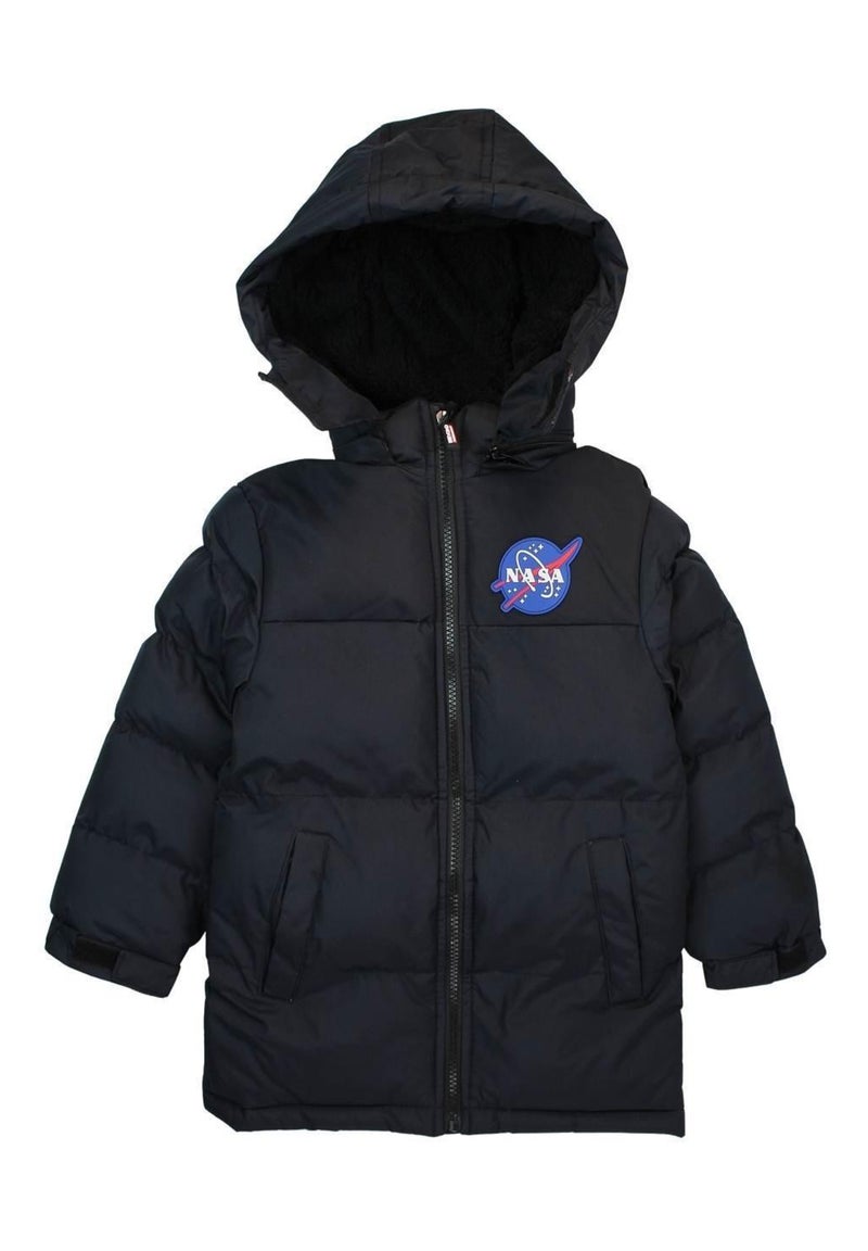 Nasa - Doudoune homme imprimé logo Noir - Kiabi