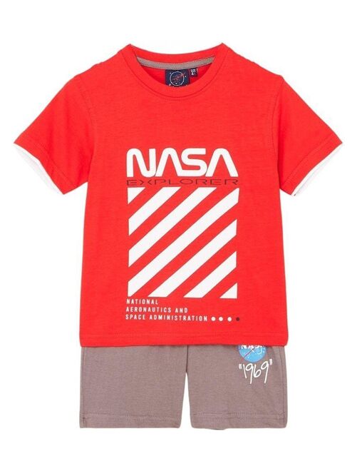 Nasa - Ensemble ​​T-shirt bermuda garçon Imprimé Logo - Kiabi