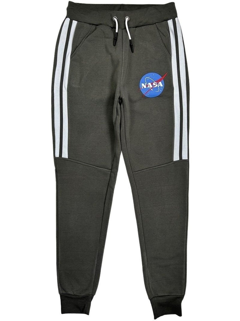Nasa - Pantalon De Jogging homme imprimé logo Kaki - Kiabi