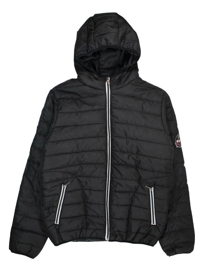 Nasa - Parka homme imprimé logo Noir - Kiabi