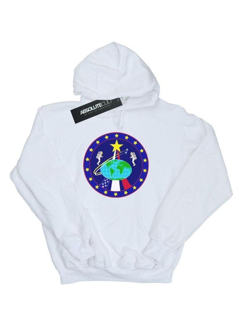 NASA - Sweat à capuche Blanc - Kiabi