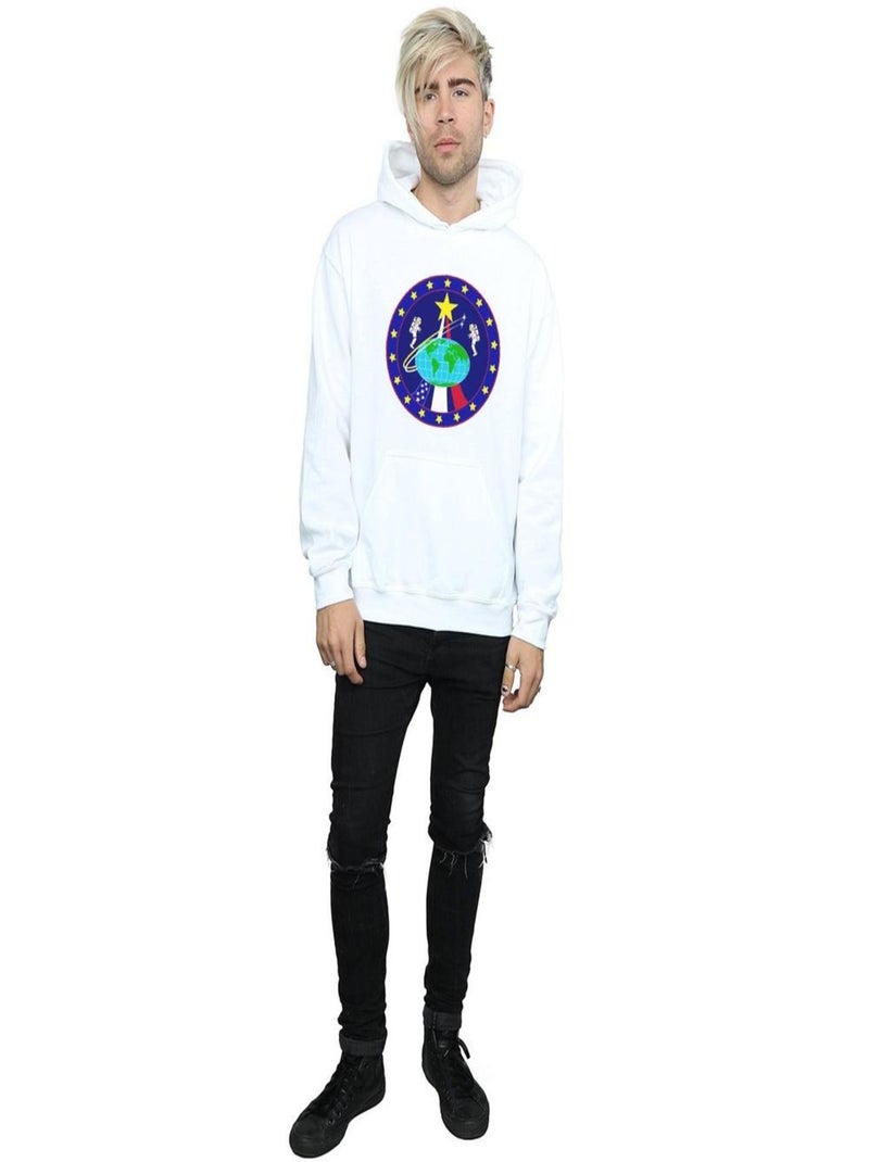NASA - Sweat à capuche Blanc - Kiabi