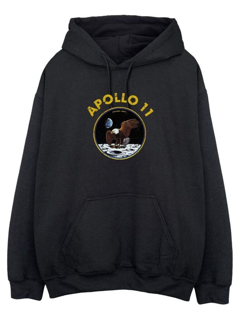 NASA - Sweat à capuche CLASSIC APOLLO Noir - Kiabi
