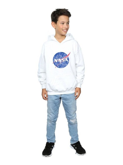 NASA - Sweat à capuche motif/style insigne - Kiabi